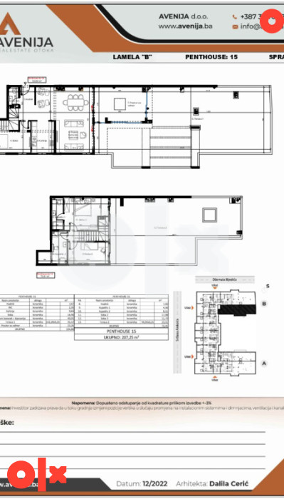 Avenija, Penthouse apartman (207,25m2), Sarajevo - Novi Grad 10