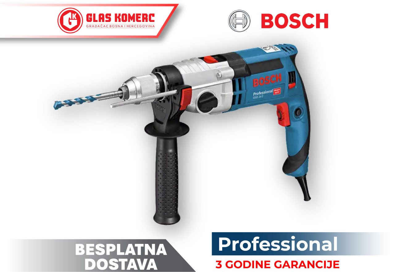 Bosch GSB 24-2 Professional - Udarna Bušilica
