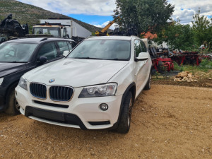 BMW X3 xDrive 2.0d 2013 | dijelovi limarije i mehanike