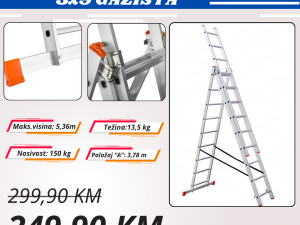 Ljestve 3x9 gazista