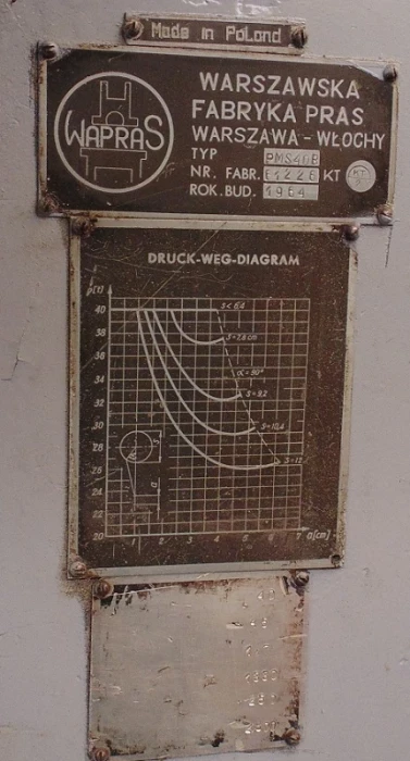 Ekscentar presa Wapras