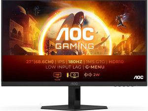 Gaming Monitor 27" AOC 180Hz, 0,5 ms,