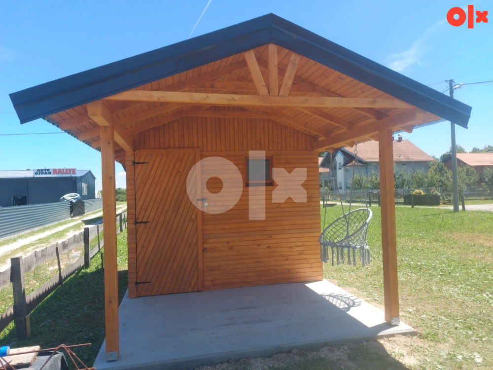 Montažni objekti Drveni objekti Kuće Vikendice Vrtne kućice Šupe 14