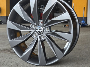 Alu feluge felge 19 5x112 7J ET43 57.1 TITANIJUM
