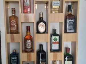 Stalak za vino piće polica za vino piće stalaza za vino pice