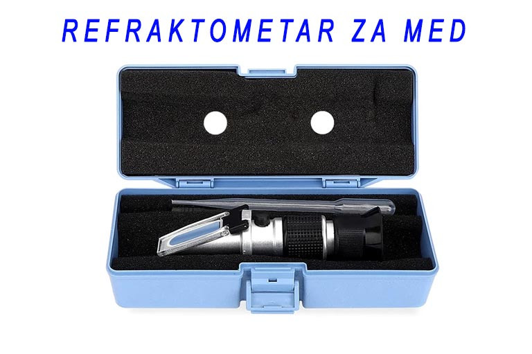 Refraktometar mjerač vlage med vlažnost meda pčele