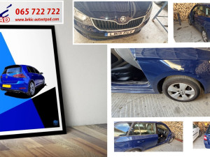 ŠKODA FABIA 3 NJ3 DIJELOVI PREDNJI DESNI BLATOBRAN