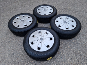 Celicne felge 16 5x112 Audi Q2 A3 8V 8P sa ratkapama i zimskim gu
