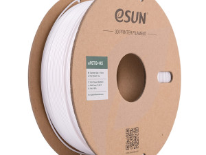 3D PETG+ HighSpeed Print Filament eSUN 1,75mm 1kg White