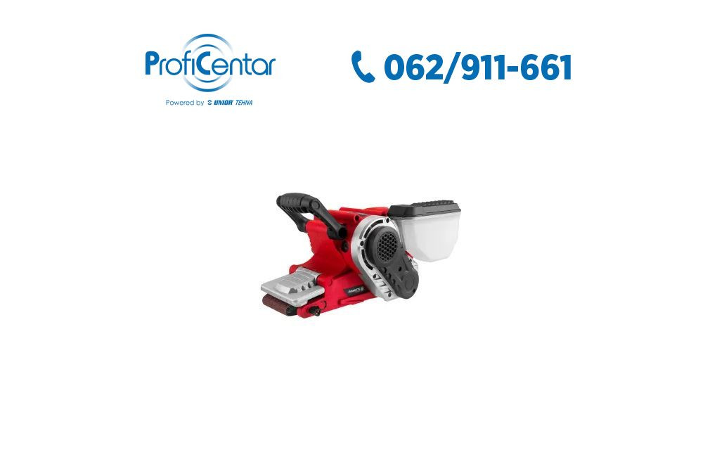 Praktik - Tračna brusilica 76x533mm 950W PTQ071