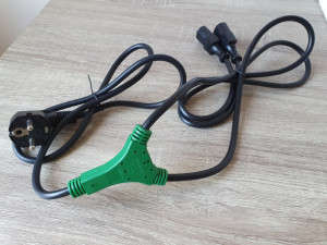 Y napojni kabal za računar+monitor