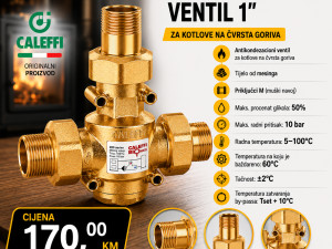 Antikondezacijski ventil 1" Caleffi