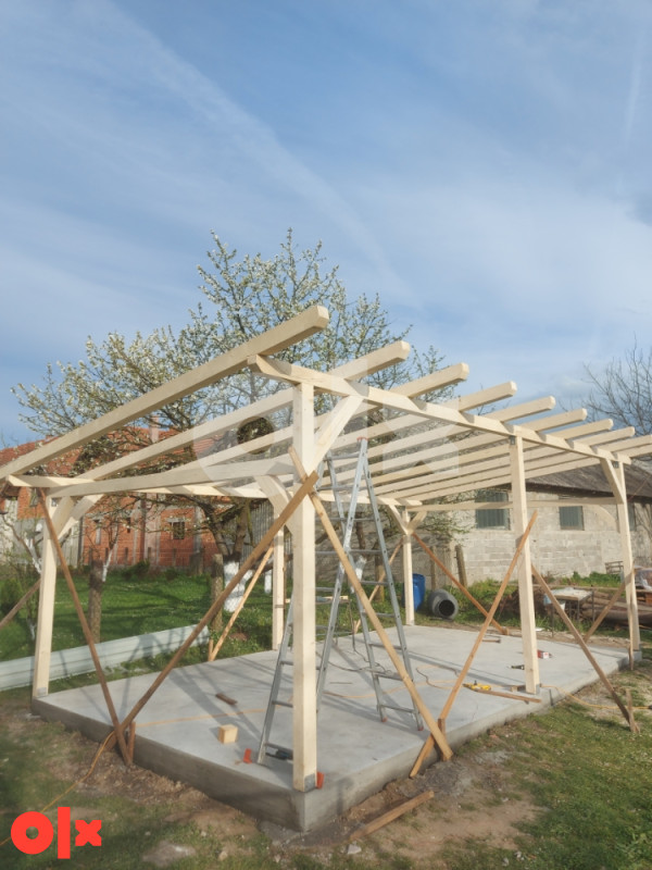 Montažni objekti A Frame kuće i vikendice Ostave Šupe 12
