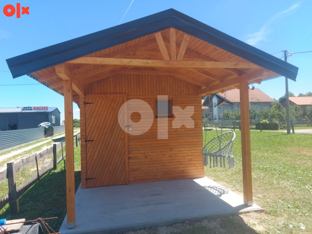 Montažni objekti A Frame kuće i vikendice Ostave Šupe 14
