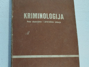 Kriminologija Milan Milutinović knjiga udžbenik