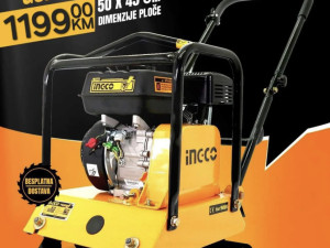INGCO vibrator vibro ploca zaba GCP100-2 HONDA 2 GOD GAR