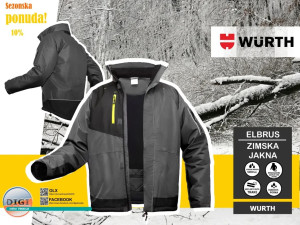 RADNA JAKNA ZIMSKA VODOOTPORNA ELBRUS WURTH