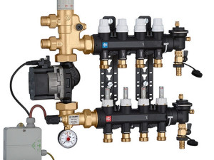 Caleffi jediniza za podno grijanje 1825C5 3 izlaza