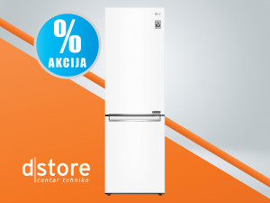 LG Frižider/zamrzivač, ukupna zapremina 341 l, A dstore