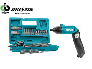 Aku štapni odvijač (kofer+set pribora 81 kom) DF001DW Makita