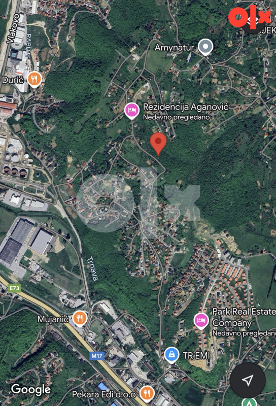 Zemljište Ilidža Vlakovo Blažuj 6130m2