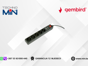 Gembird Produžni kabl sa zaštitom 5 utičnica 3m SPF5-C-10