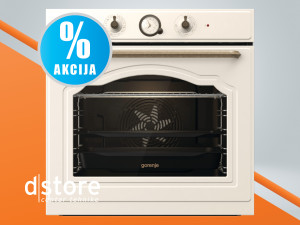 Gorenje Ugradbena pećnica, zapremina 77 lit.,  A dstore