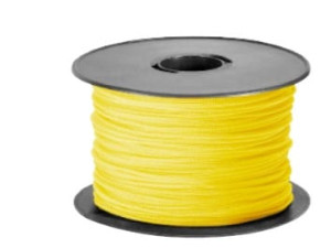 Dyneema konop. Fluoroscentno žuta. 2.1mm Imersion. 1m