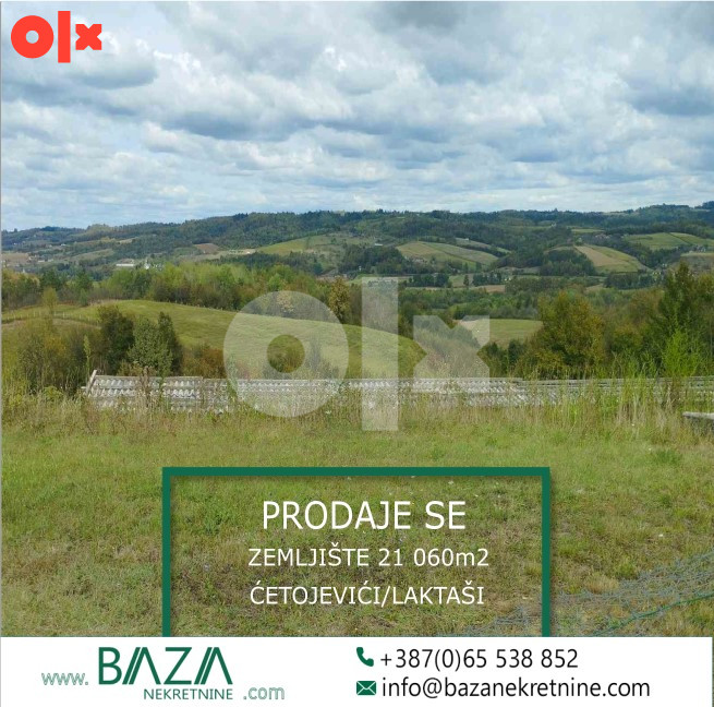 Zemljište Slatina 21060m2