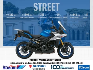 SUZUKI GSX-S1000GX STREET BIKE - AC BETANIJA
