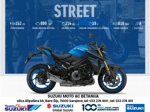 SUZUKI GSX-S1000 STREET BIKE - AC BETANIJA SARAJEVO