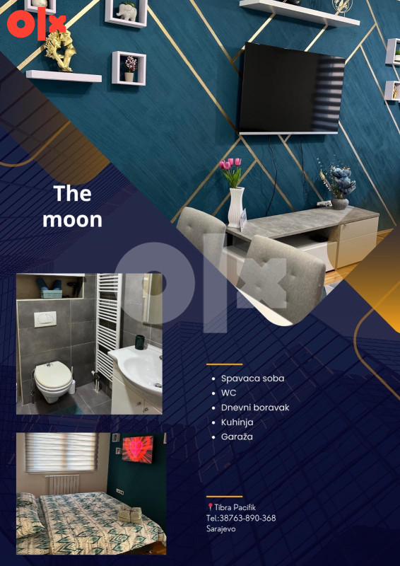 Stan na dan The Moon-Sarajevo Tibra Pacifik-Telefona 063-890-368