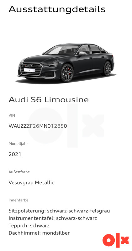 *MOŽE ZAMJENA* Audi S6 3.0 TDI Quattro HD Matrix 360 349KS