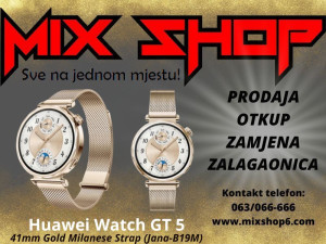 Huawei Watch GT 5 41mm Gold Milanese Strap (B19M) Smart Sat GT5