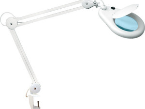 Stolna lupa sa svjetlom i dioptrijom lampa HOME 22W 6400K