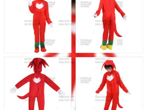 Djeciji kostim Sonic / Knuckles / Nakls za djecu za maskenbal