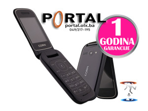 Preklopni telefon na tipke sa velikim ekranom CORN