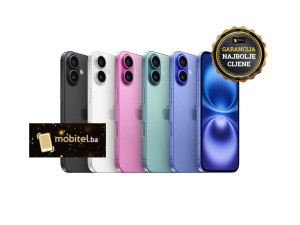 Apple iPhone 16 256GB Black / Ultramarine / White / Pink AKCIJA