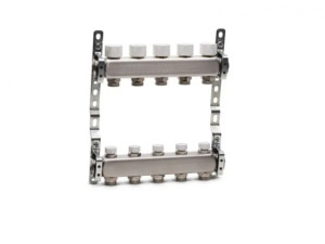 Razdjelnik sa ventilima 9kr inox LUXOR komplet