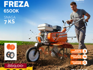 Ruris motorna kopačica freza DAC 6500