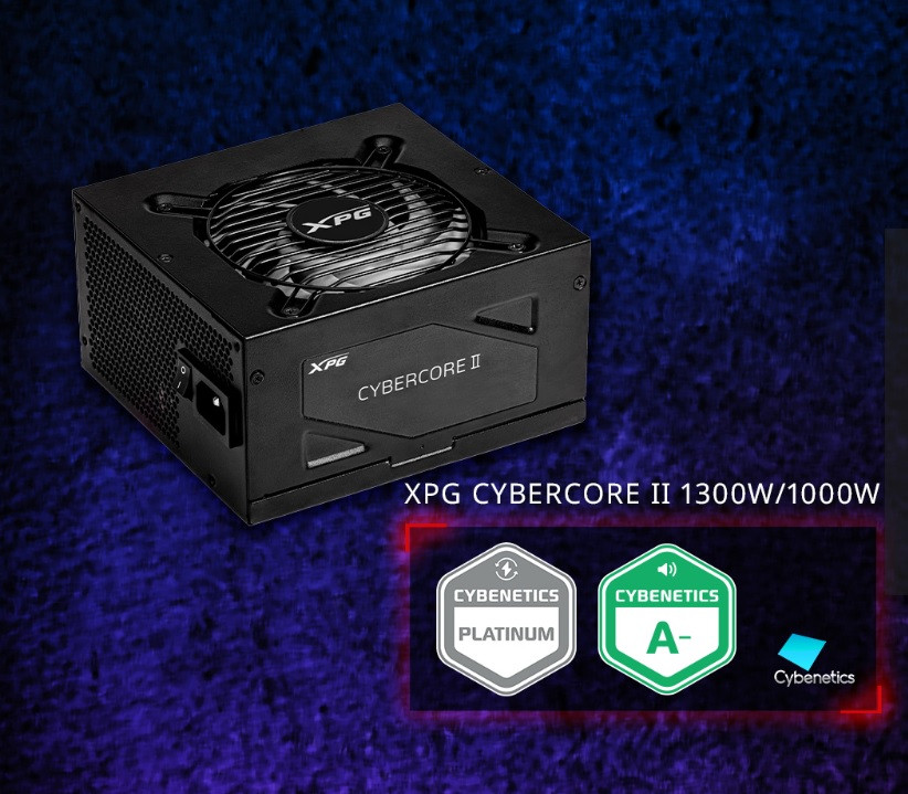 Adata XPG CyberCore II 1300W Pcie 5.0 Platinum Modular