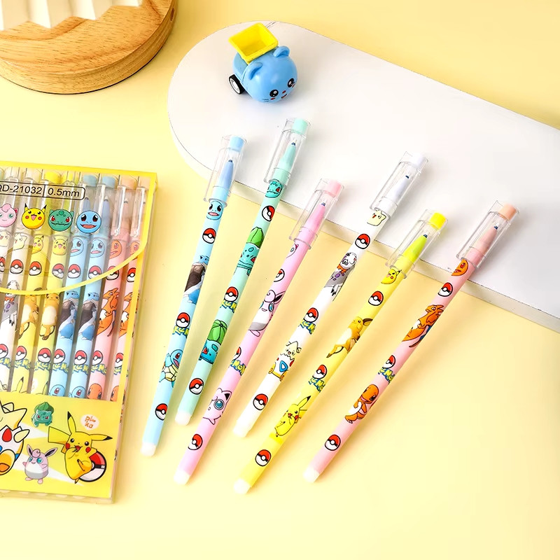 Pokemon Hemijske Olovke, 6pcs Anime/Manga