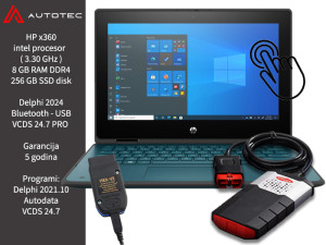 Auto dijagnostika HP x360 11 G7 tablet Delphi VCDS