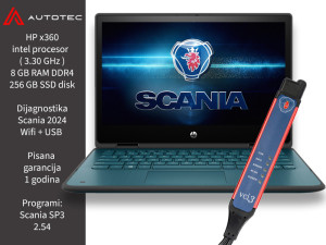 SCANIA VCI3 dijagnostika kamioni dijagnostika HP x360