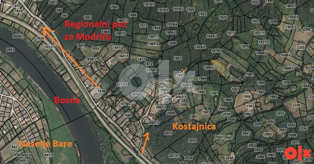 Zemljište Kostajnica Doboj
