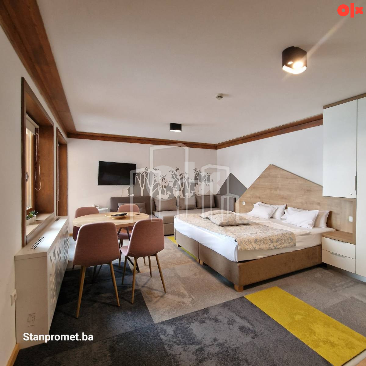 Apartman 34m2 sa terasom Opremljen Jahorina Vučko 2
