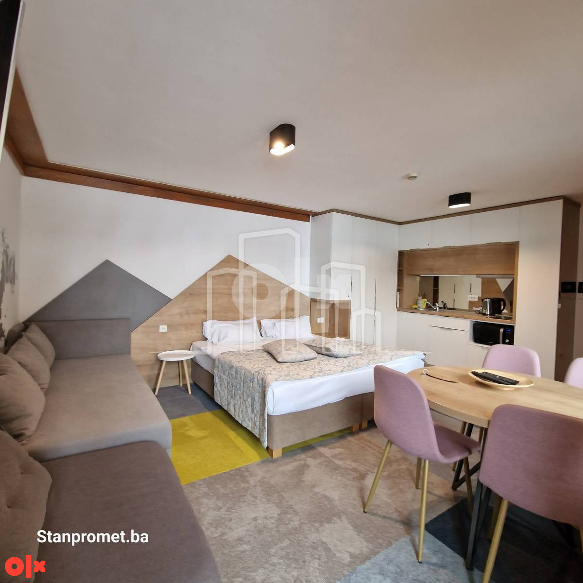 Apartman 34m2 sa terasom Opremljen Jahorina Vučko 3