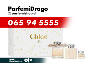 Chloe eau de parfum SET 75ml EDP + 5 ml EDP + 100ml BL