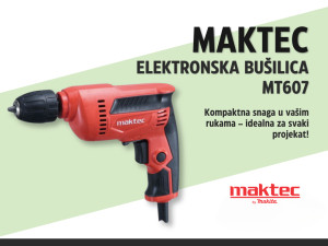Elektronska bušilica Maktec by Makita MT607 - 450 W