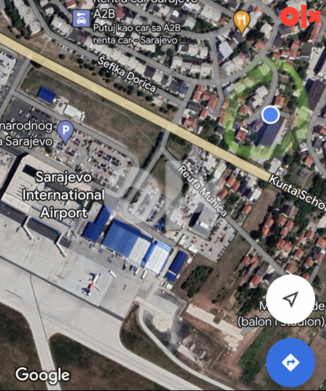 Aerodrom Parking garaža na dan / Airport garage per day 2